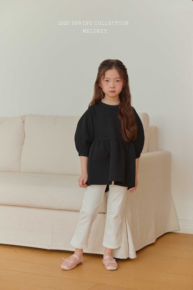 Melikey - Korean Children Fashion - #toddlerclothing - Cotton Slit Pants (with Mom) - 8