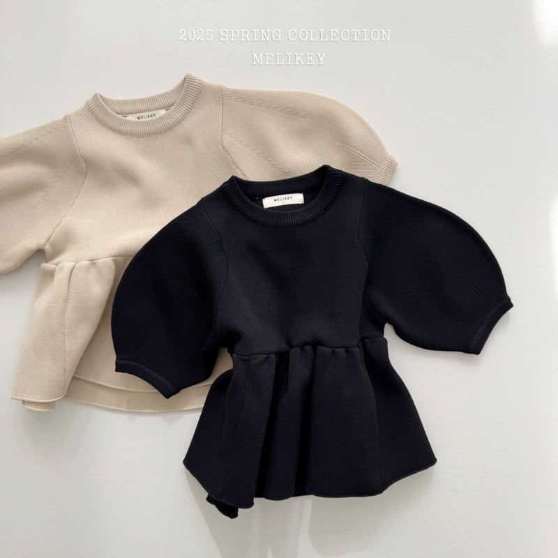 Melikey - Korean Women Fashion - #womensfashion - Mom Coat Puff Knit - 12