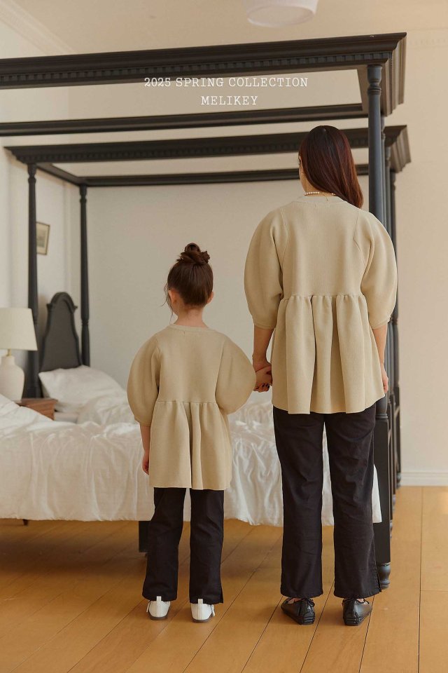 Melikey - Korean Women Fashion - #womensfashion - Mom Coat Puff Knit - 8