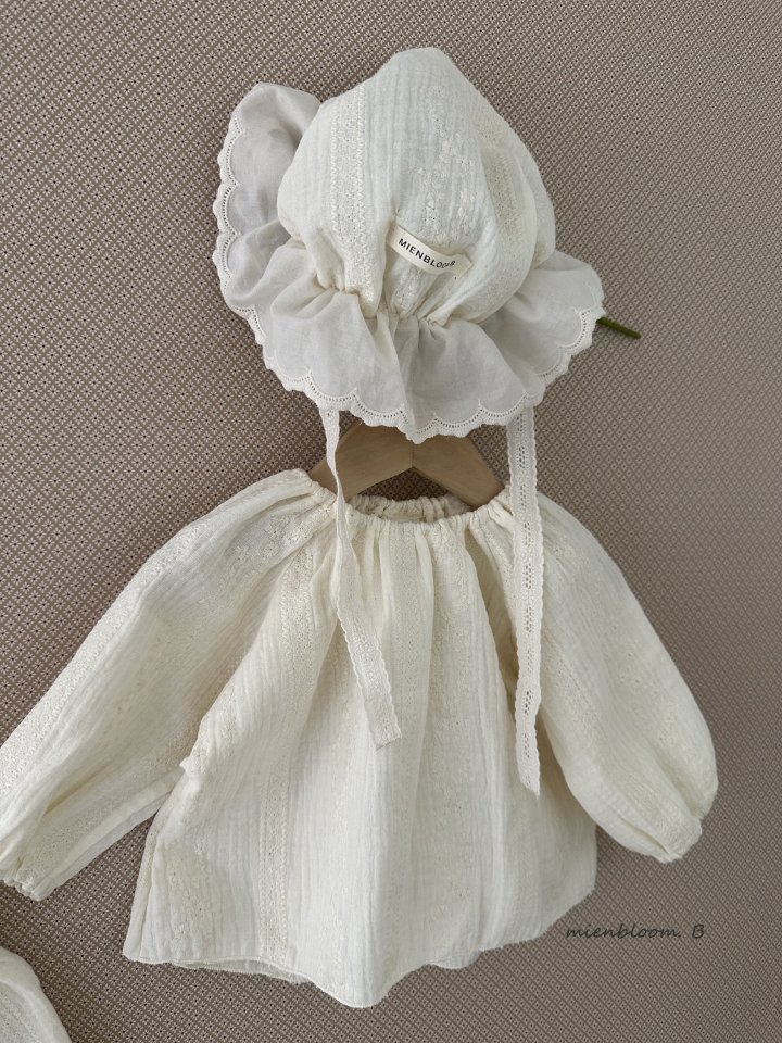 Mienbloom B - Korean Baby Fashion - #babyboutique - Bebe Lace Hat - 5