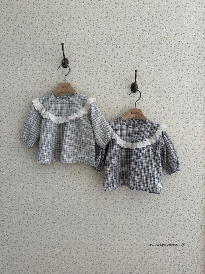 Mienbloom B - Korean Baby Fashion - #babyboutique - Bebe Checked Mini One-piece - 10