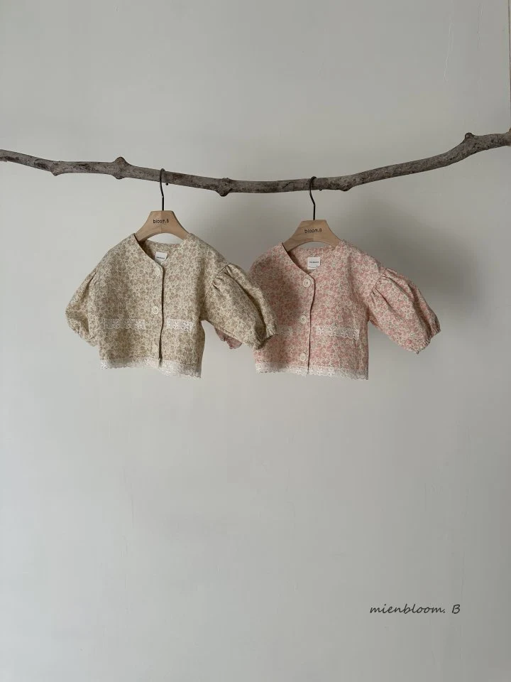 Mienbloom B - Korean Baby Fashion - #babyboutique - Bebe Ivy Flower Jacket - 12