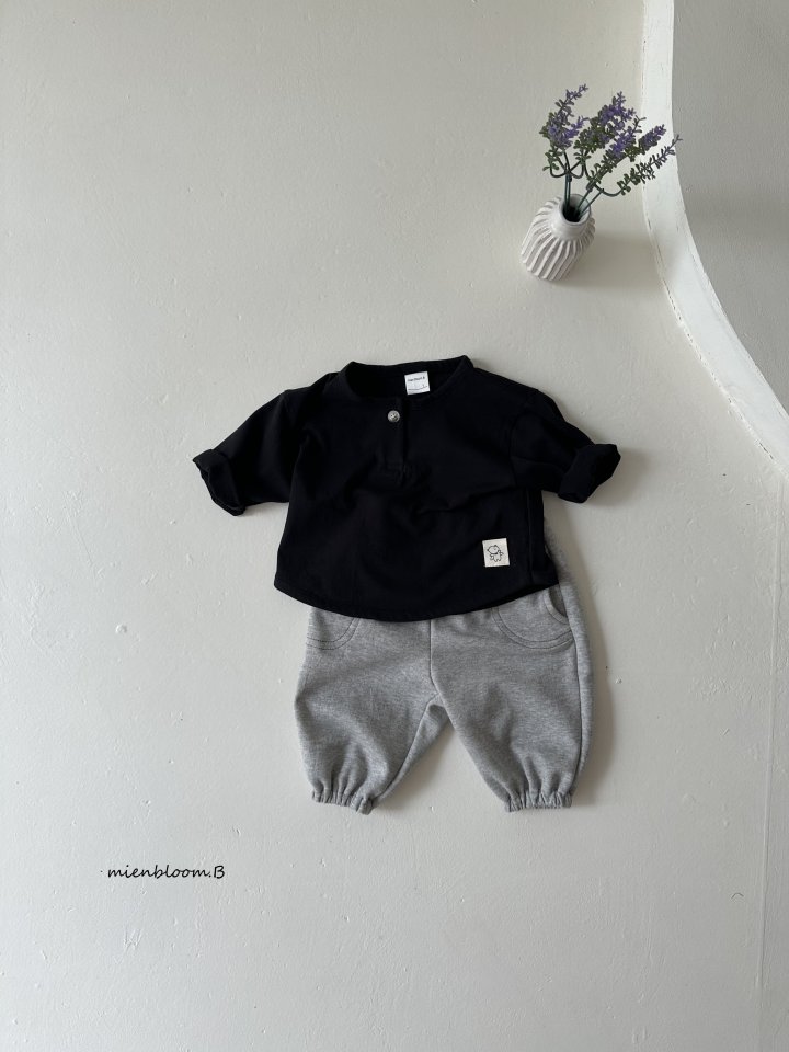 Mienbloom B - Korean Baby Fashion - #babyboutique - Bebe Point Jogger Pants - 8