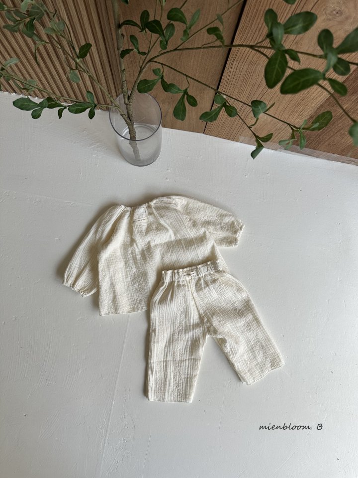 Mienbloom B - Korean Baby Fashion - #onlinebabyshop - Bebe Jour Embroidery Pants - 4