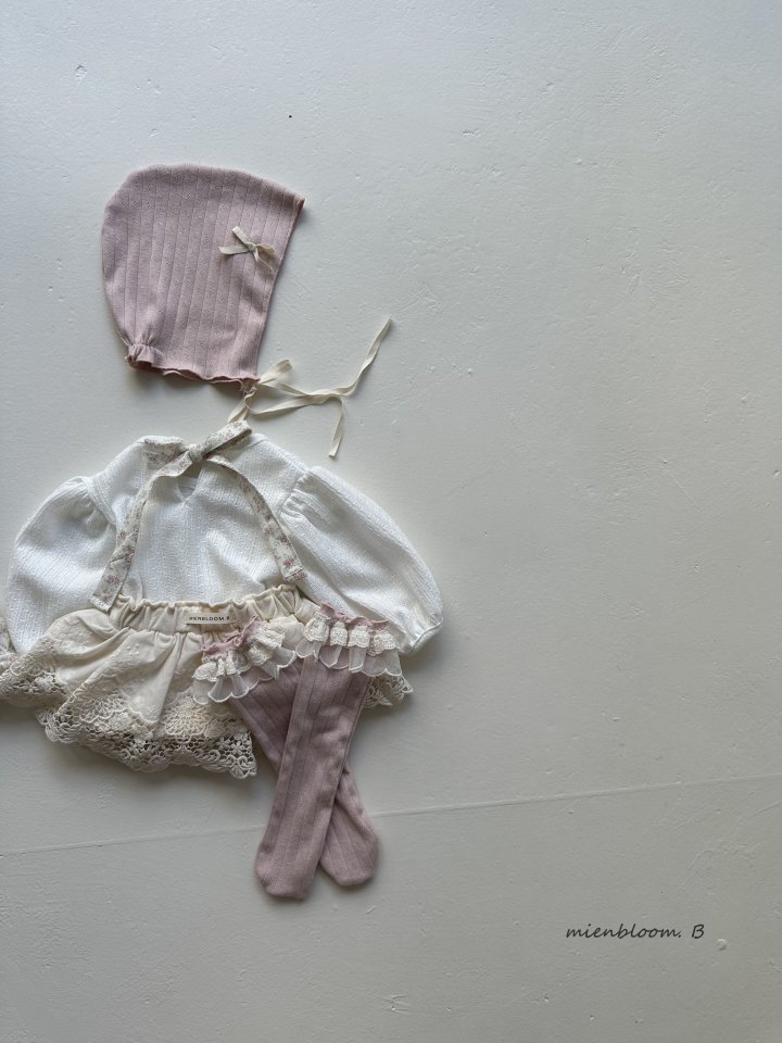 Mienbloom B - Korean Baby Fashion - #babyboutiqueclothing - Bebe Molly Bonnet - 5