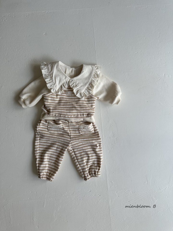 Mienbloom B - Korean Baby Fashion - #babyboutiqueclothing - Bebe Tamtam Jogger Pants - 6