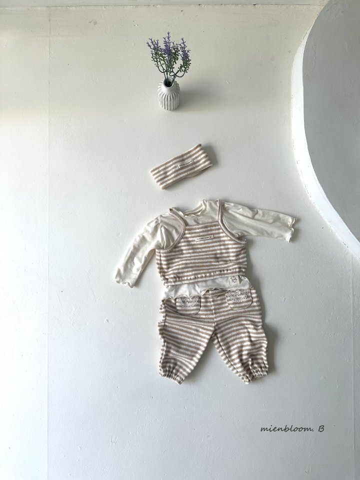 Mienbloom B - Korean Baby Fashion - #babyboutiqueclothing - Bebe Tam Tam Sleeveless - 5