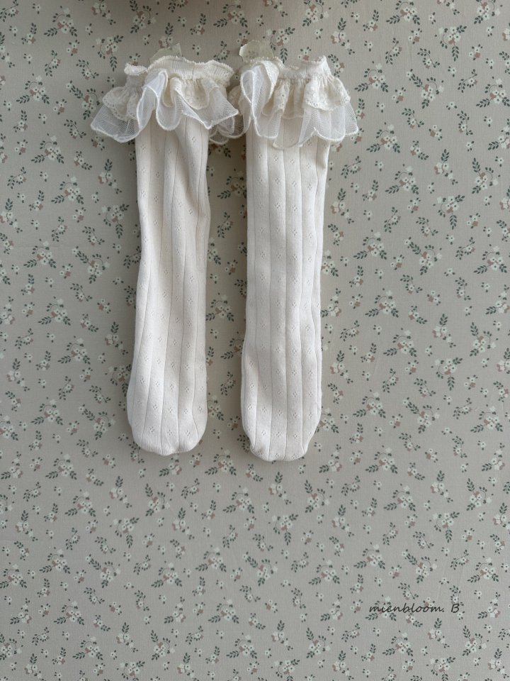 Mienbloom B - Korean Baby Fashion - #babyclothing - Bebe Molly Socks - 5
