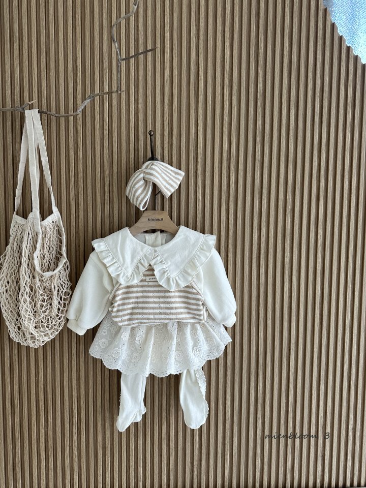 Mienbloom B - Korean Baby Fashion - #babyclothing - Bebe Tam Tam Sleeveless - 6