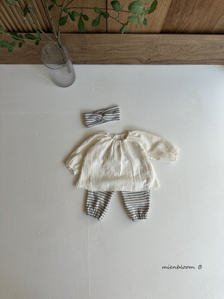 Mienbloom B - Korean Baby Fashion - #babyclothing - Bebe Jour Embroidery Blouse - 6