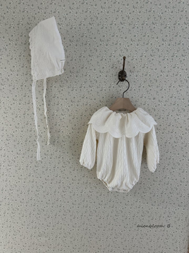 Mienbloom B - Korean Baby Fashion - #babyclothing - Bebe Knit Lace Suit - 3