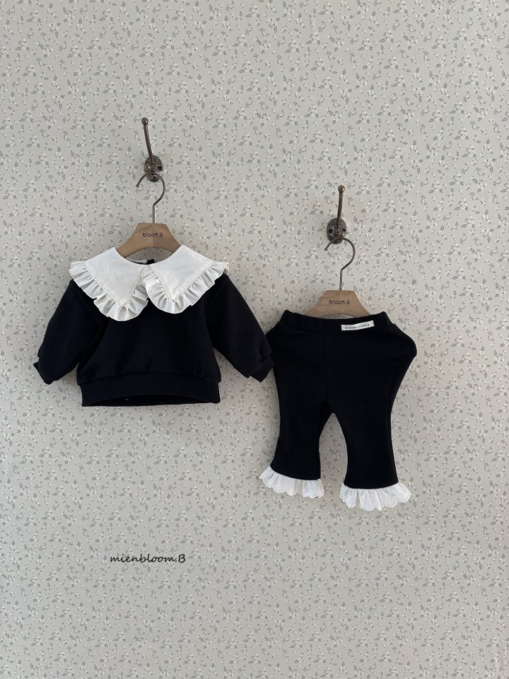 Mienbloom B - Korean Baby Fashion - #babyclothing - Bebe Les Bootcut Pants - 4