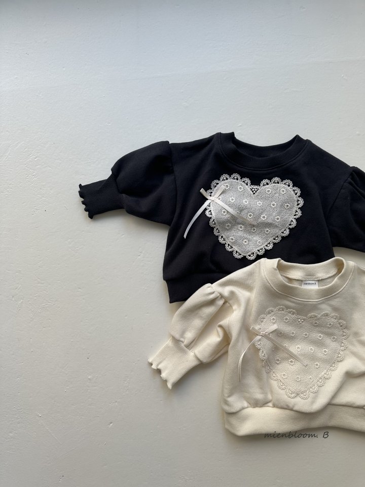 Mienbloom B - Korean Baby Fashion - #babyfashion - Bebe Hachu Sweatshirts