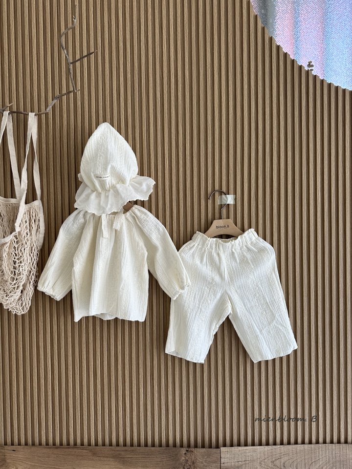 Mienbloom B - Korean Baby Fashion - #babyfashion - Bebe Jour Embroidery Blouse - 7