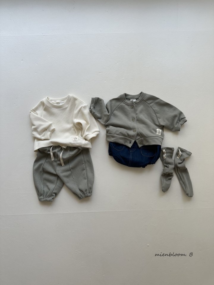 Mienbloom B - Korean Baby Fashion - #babyfever - Bebe Waffle Socks - 6