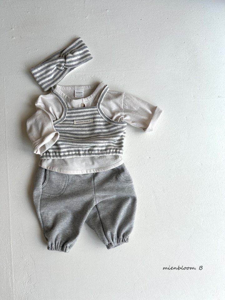 Mienbloom B - Korean Baby Fashion - #babyfever - Bebe Tam Tam Sleeveless - 8