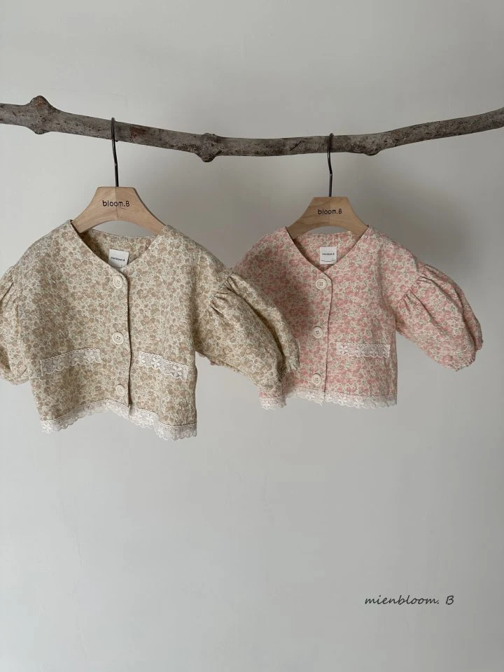 Mienbloom B - Korean Baby Fashion - #babyfever - Bebe Ivy Flower Jacket