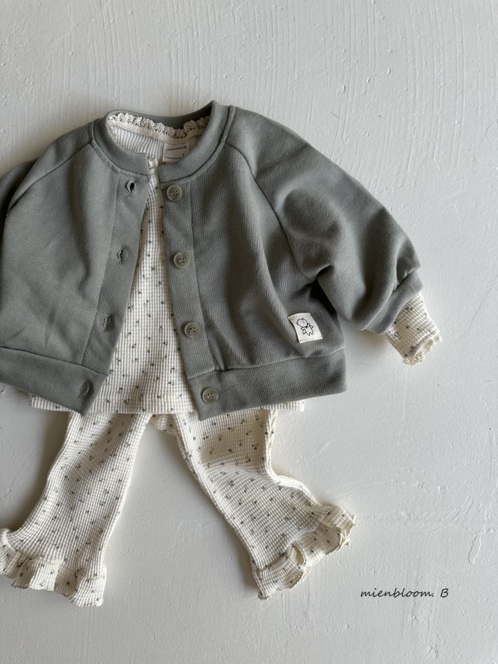 Mienbloom B - Korean Baby Fashion - #babyfever - Bebe Caramel Cardigan - 10