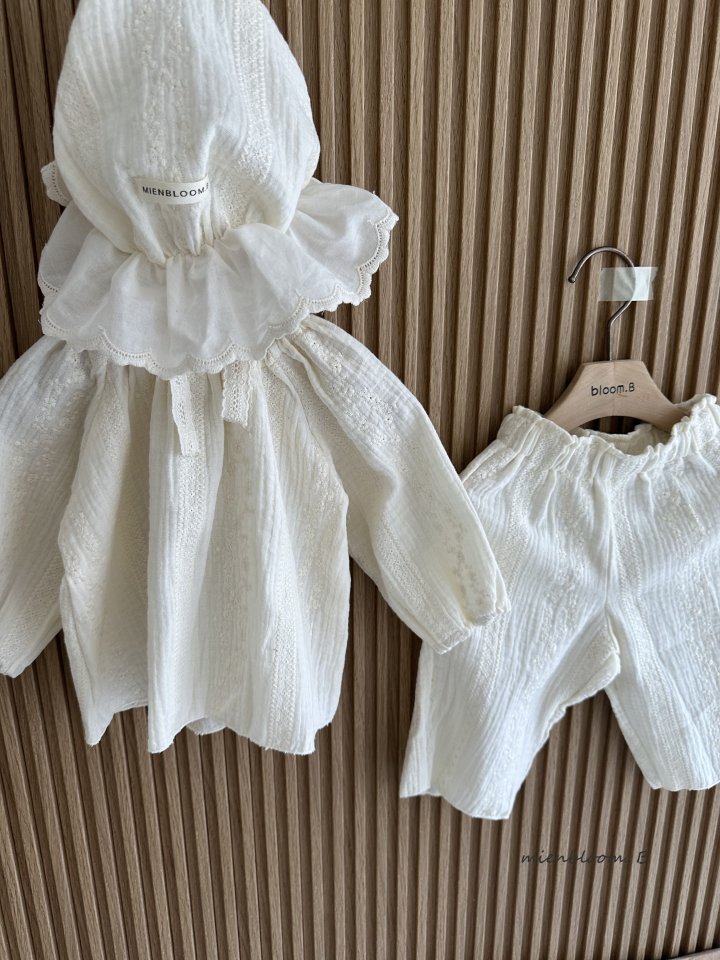 Mienbloom B - Korean Baby Fashion - #babyfever - Bebe Jour Embroidery Blouse - 8