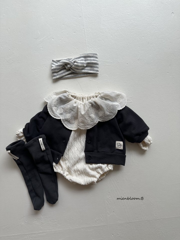 Mienbloom B - Korean Baby Fashion - #babygirlfashion - Bebe Waffle Socks - 7
