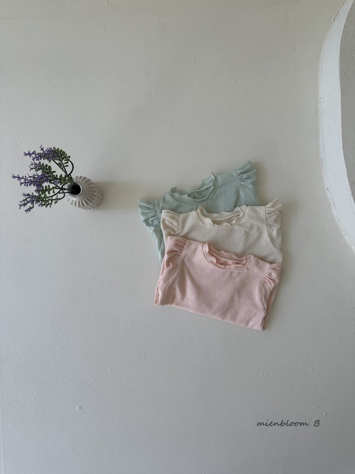 Mienbloom B - Korean Baby Fashion - #babygirlfashion - Bebe Spring Modal Tee - 2