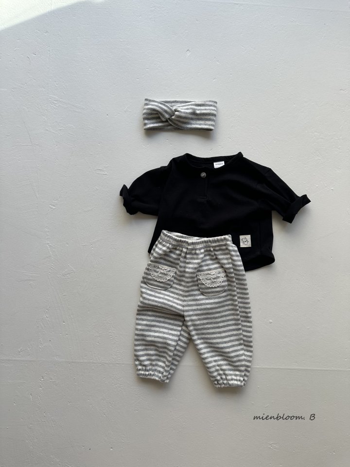 Mienbloom B - Korean Baby Fashion - #babygirlfashion - Bebe 25 Daily Tee - 7
