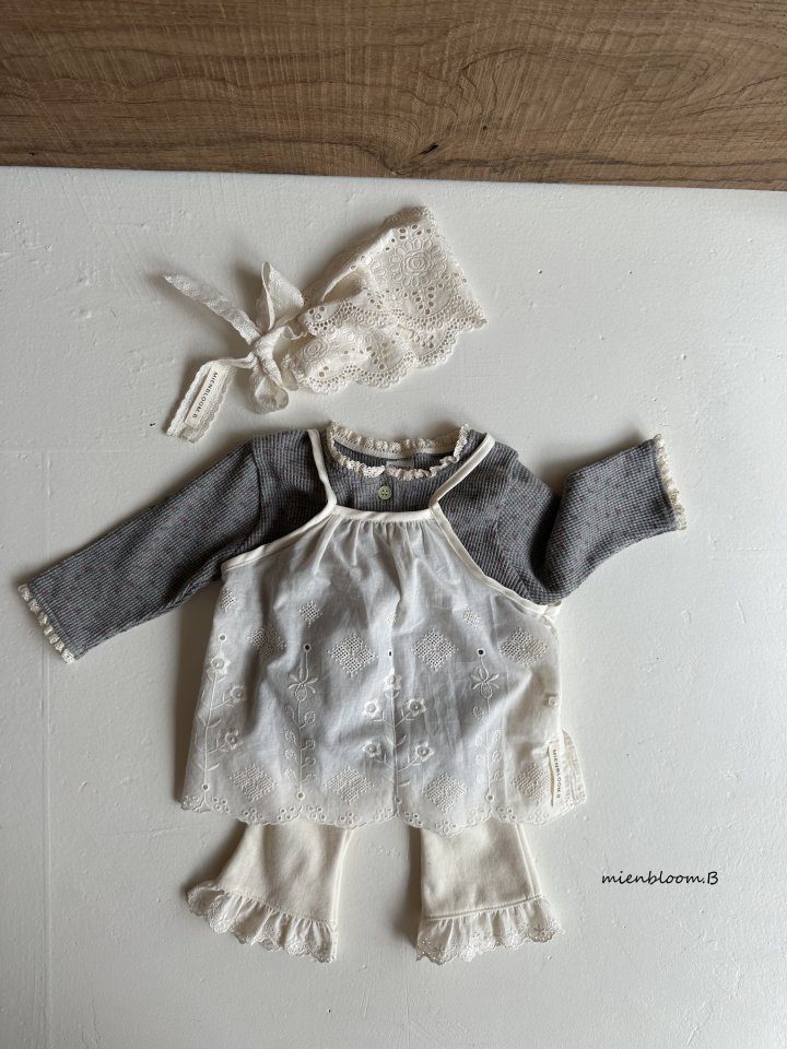 Mienbloom B - Korean Baby Fashion - #babygirlfashion - Bebe Les Bootcut Pants - 6