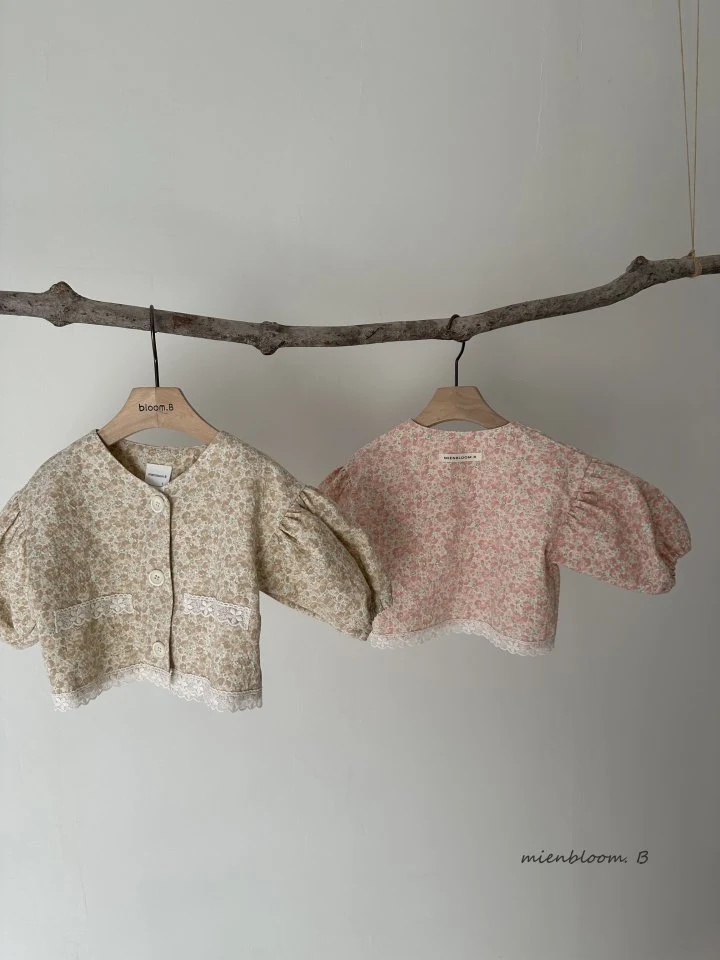 Mienbloom B - Korean Baby Fashion - #babygirlfashion - Bebe Ivy Flower Jacket - 2