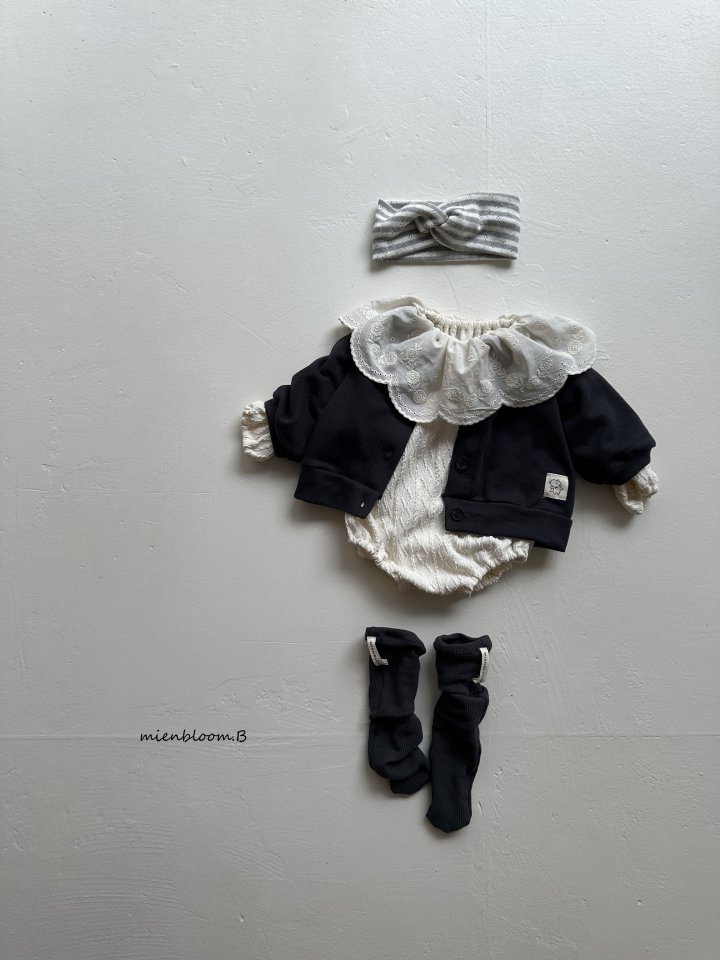 Mienbloom B - Korean Baby Fashion - #babygirlfashion - Bebe Caramel Cardigan - 11