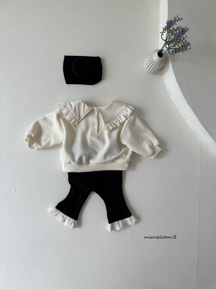 Mienbloom B - Korean Baby Fashion - #babylifestyle - Bebe Noel Collar Sweatshirts - 6