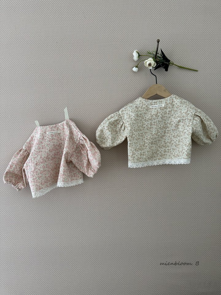 Mienbloom B - Korean Baby Fashion - #babylifestyle - Bebe Ivy Flower Jacket - 3