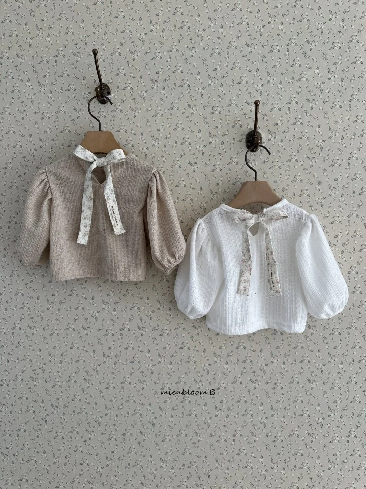 Mienbloom B - Korean Baby Fashion - #babylifestyle - Bebe Ivy Knit Blouse
