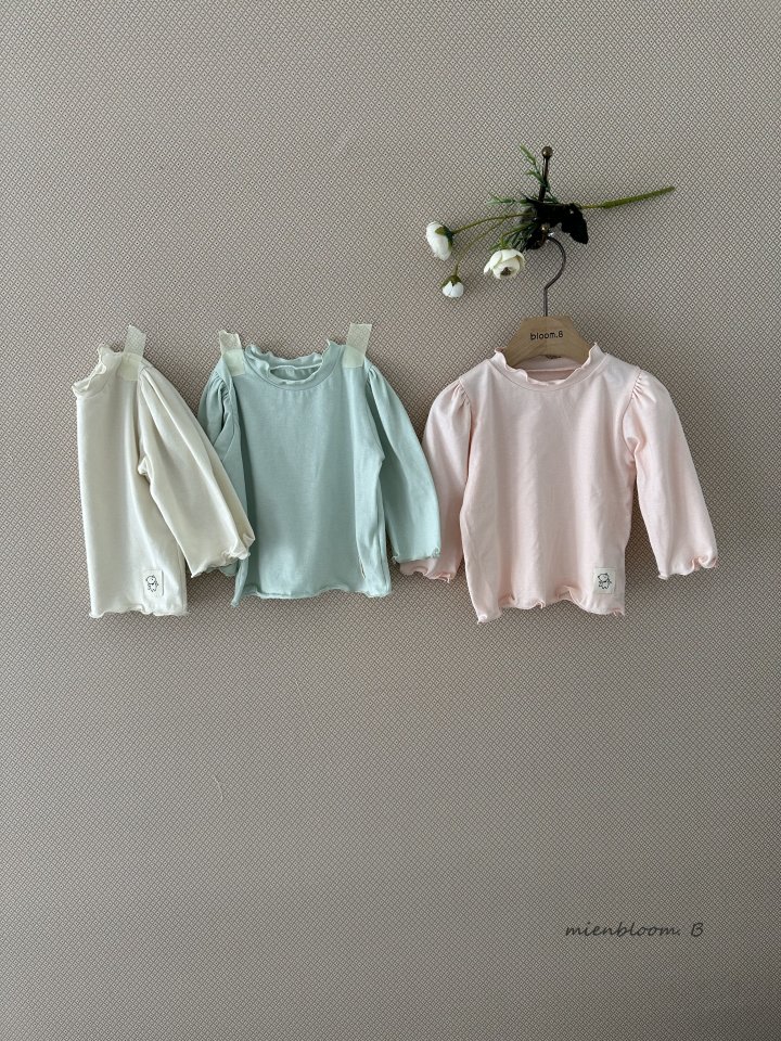 Mienbloom B - Korean Baby Fashion - #babylifestyle - Bebe Spring Modal Tee - 4