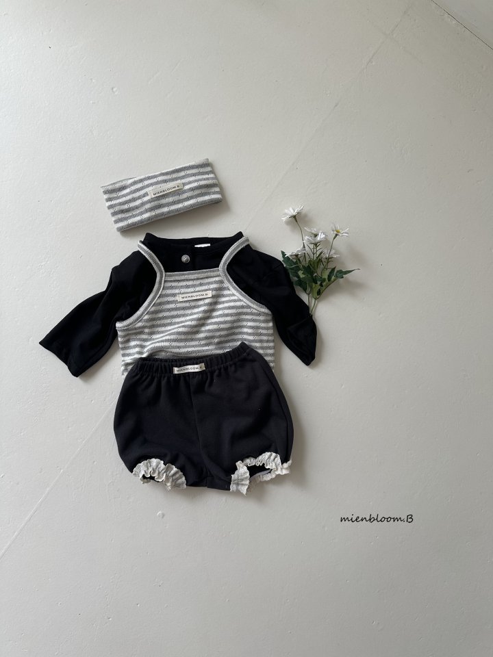 Mienbloom B - Korean Baby Fashion - #babyoninstagram - Bebe Lace Bloomers - 6