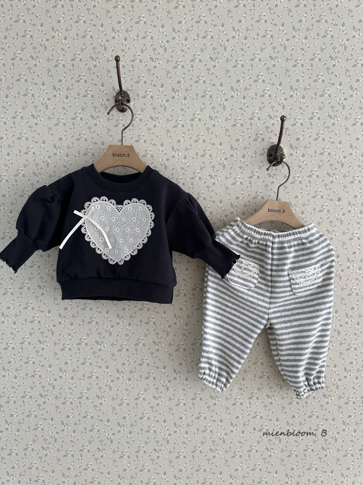 Mienbloom B - Korean Baby Fashion - #babyoninstagram - Bebe Hachu Sweatshirts - 5