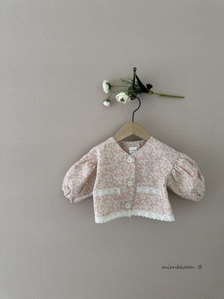 Mienbloom B - Korean Baby Fashion - #babylifestyle - Bebe Ivy Flower Jacket - 4