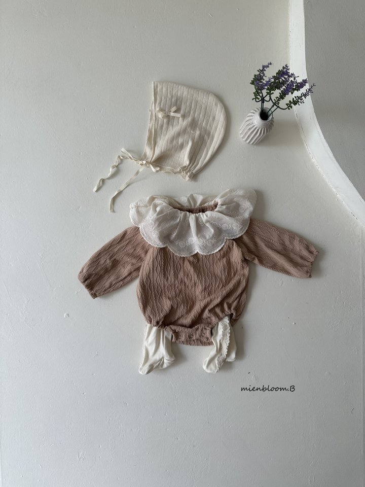 Mienbloom B - Korean Baby Fashion - #babyoninstagram - Bebe Knit Lace Suit - 8