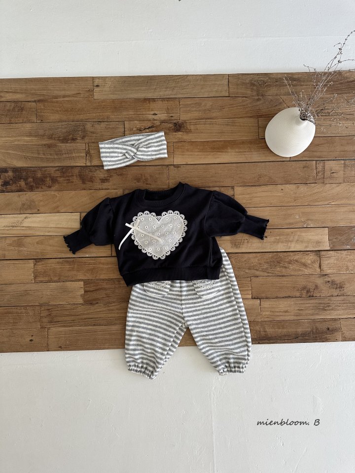 Mienbloom B - Korean Baby Fashion - #babyootd - Bebe Hachu Sweatshirts - 6