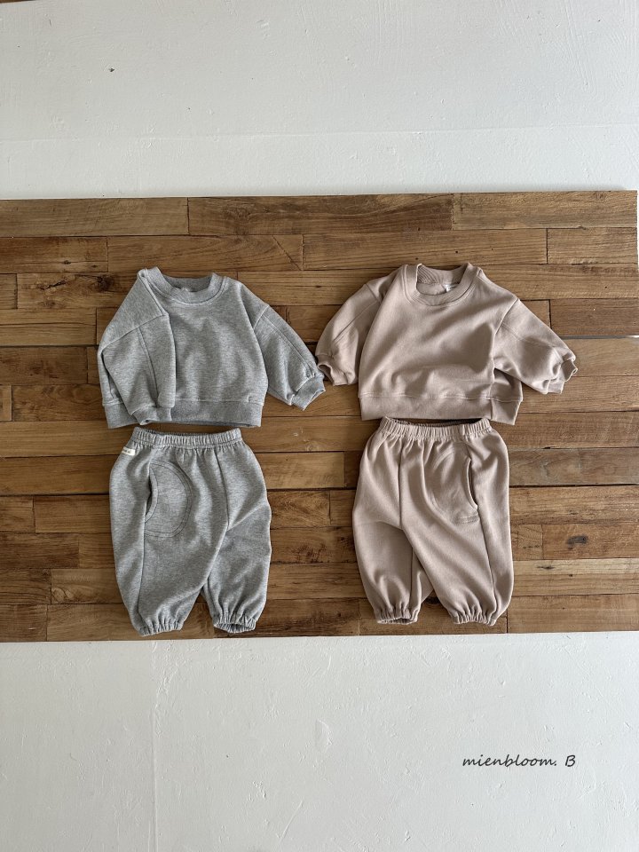 Mienbloom B - Korean Baby Fashion - #babyootd - Bebe Point Sweatshirts