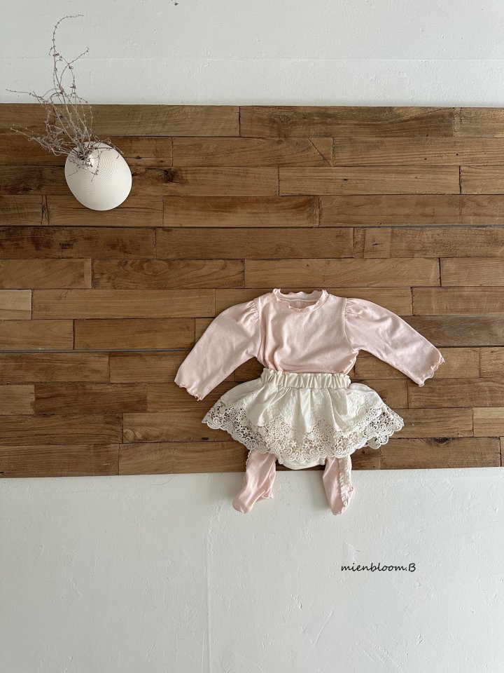 Mienbloom B - Korean Baby Fashion - #babyoutfit - Bebe Spring Modal Tee - 7
