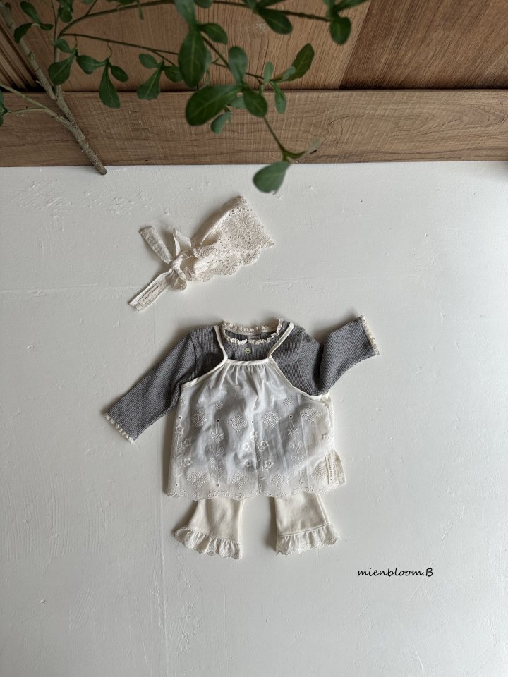 Mienbloom B - Korean Baby Fashion - #babyoutfit - Bebe Garden One-piece - 6