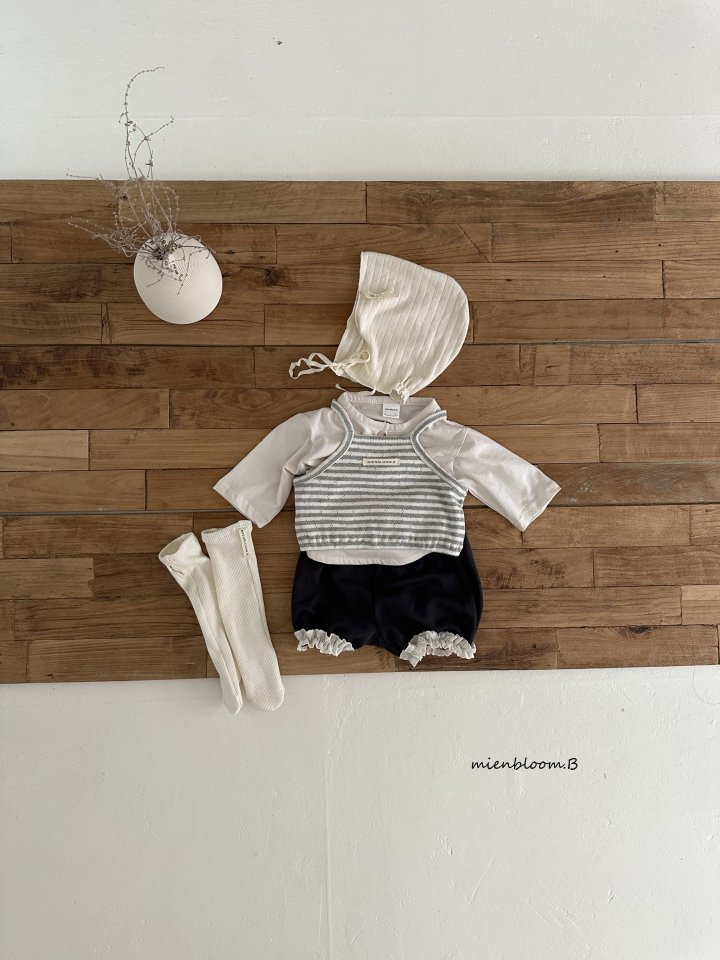 Mienbloom B - Korean Baby Fashion - #babyoutfit - Bebe Lace Bloomers - 8