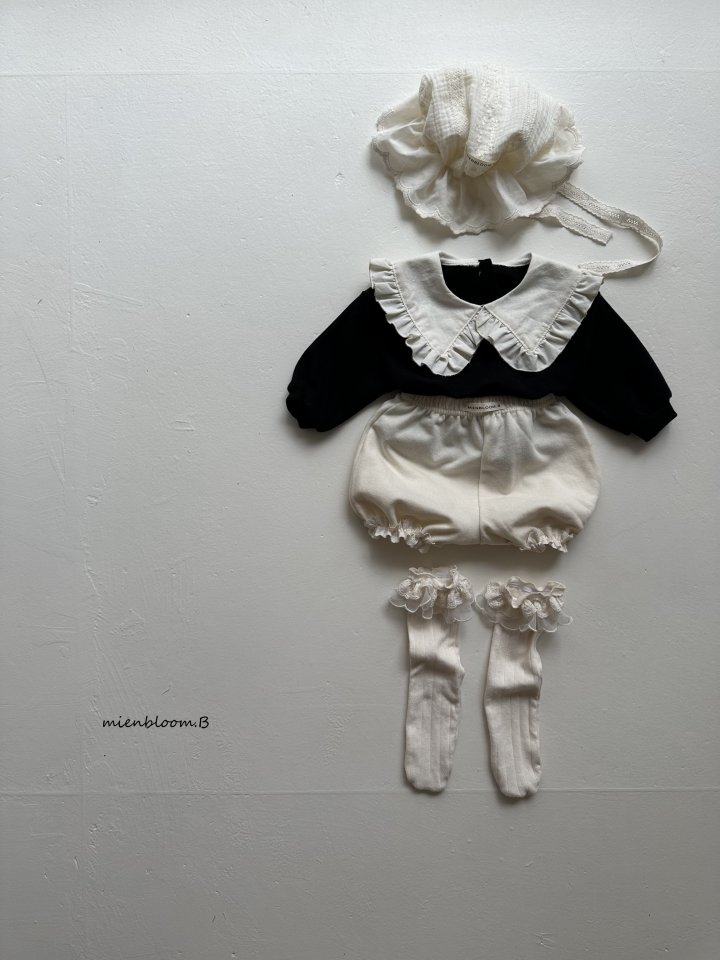 Mienbloom B - Korean Baby Fashion - #babyoutfit - Bebe Lace Bloomers - 9