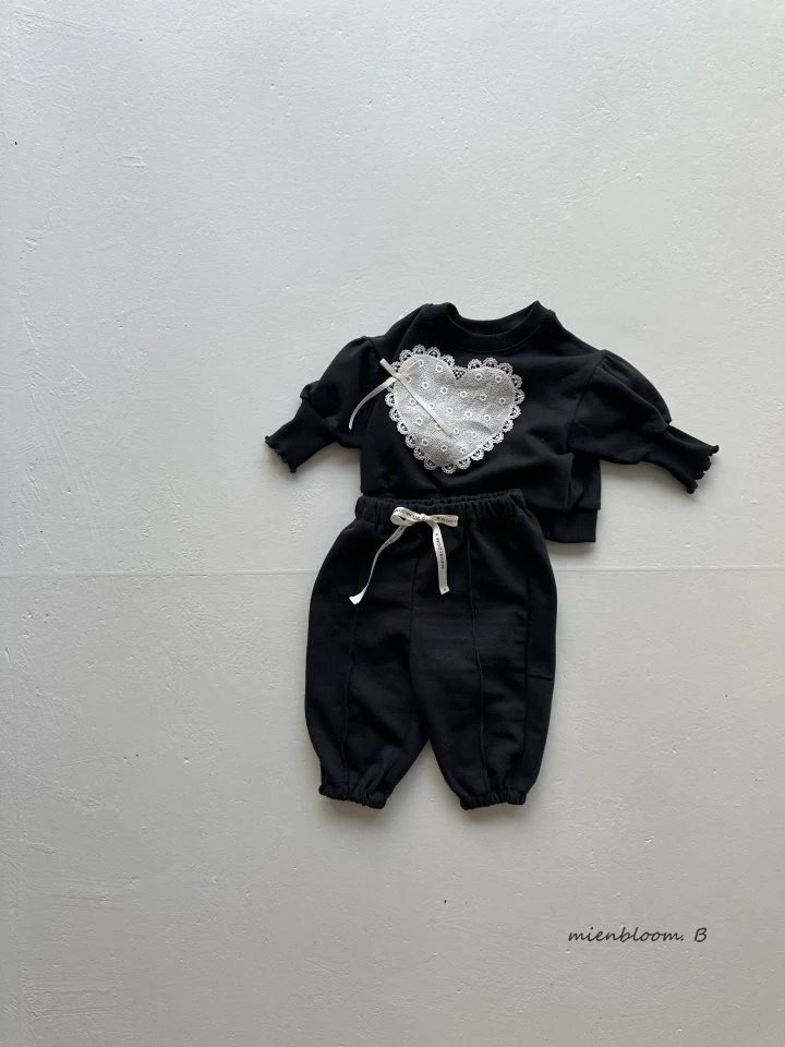 Mienbloom B - Korean Baby Fashion - #babyoutfit - Bebe Hachu Sweatshirts - 7