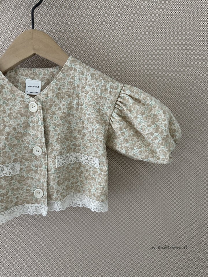 Mienbloom B - Korean Baby Fashion - #babyoutfit - Bebe Ivy Flower Jacket - 7