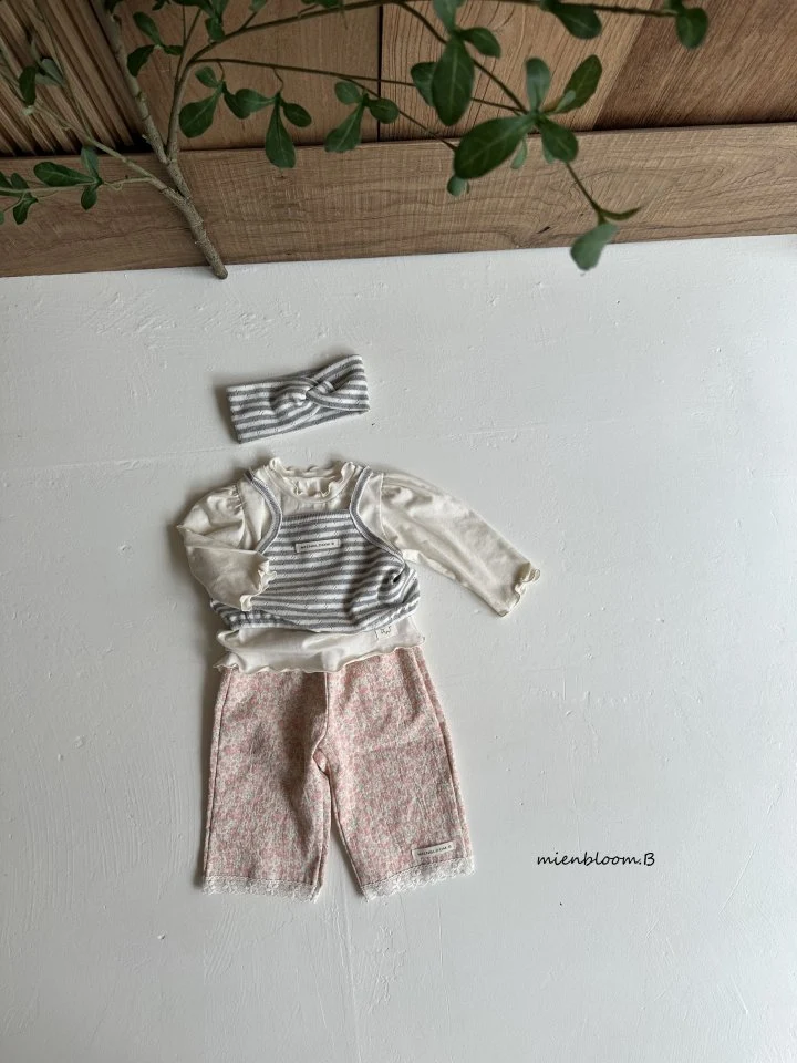 Mienbloom B - Korean Baby Fashion - #babyoutfit - Bebe Ivy Pants - 6