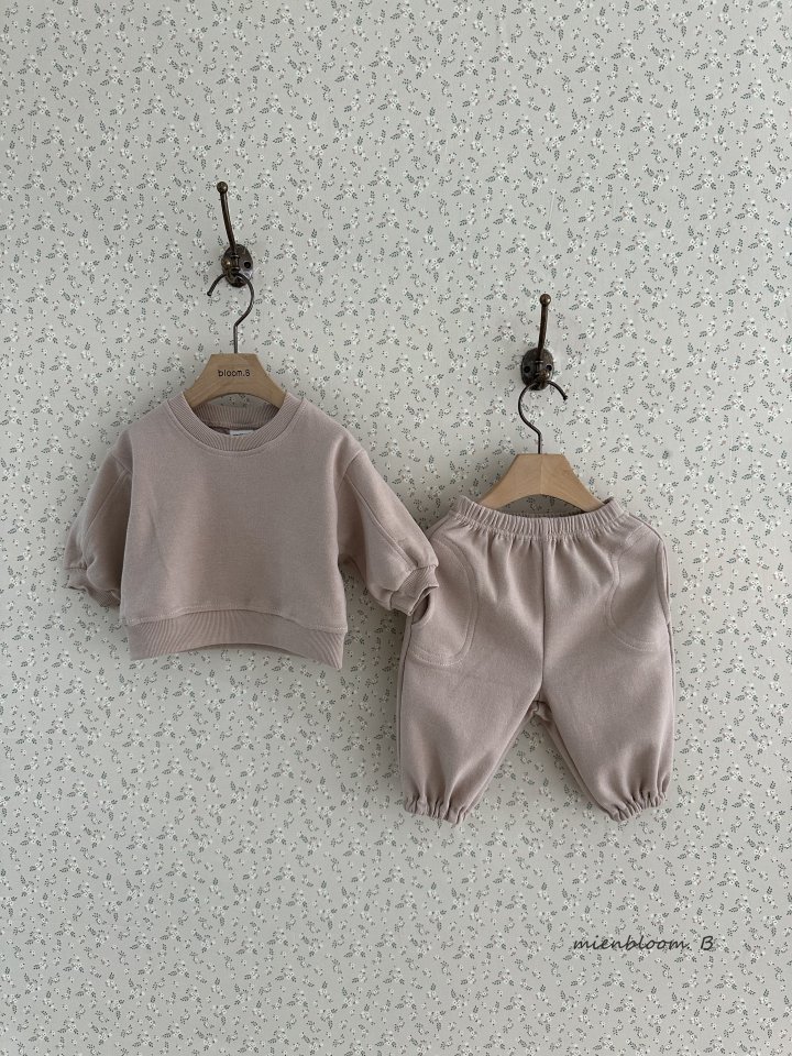 Mienbloom B - Korean Baby Fashion - #babyoutfit - Bebe Point Sweatshirts - 2