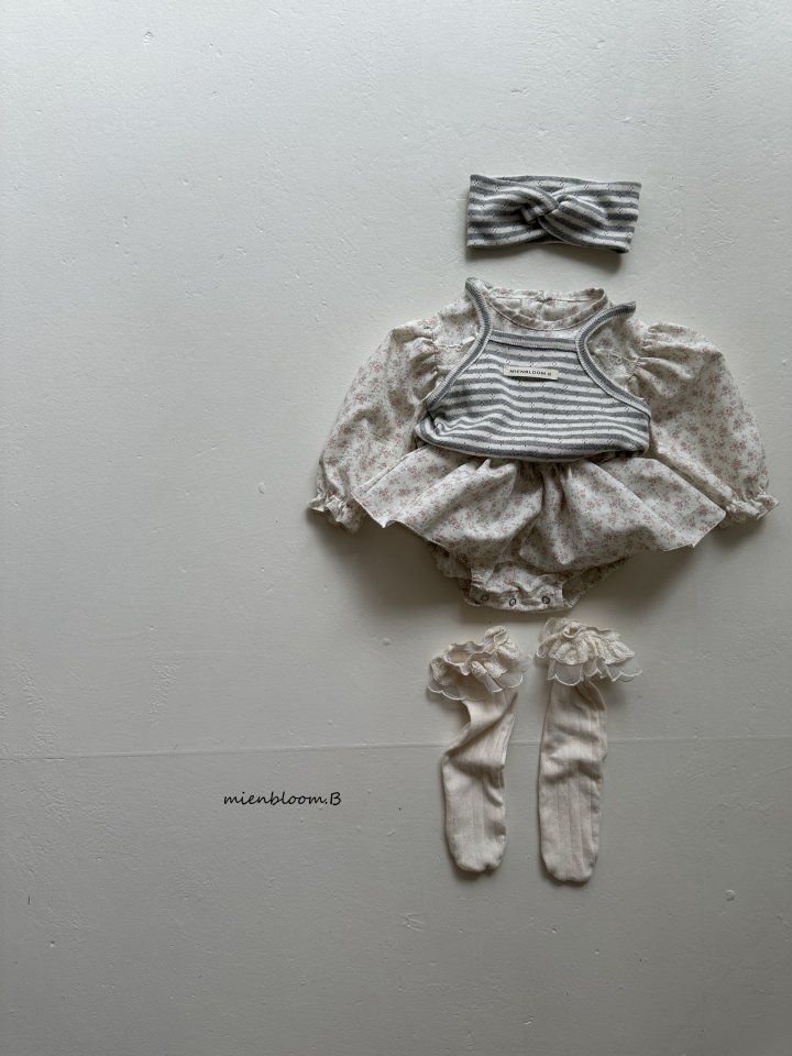 Mienbloom B - Korean Baby Fashion - #babyoutfit - Bebe Elegance Suit - 8