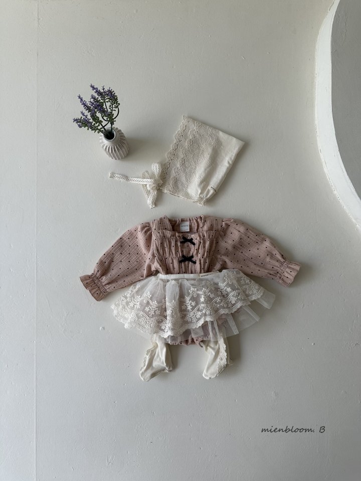 Mienbloom B - Korean Baby Fashion - #babyoutfit - Bebe Giselle Suit - 6