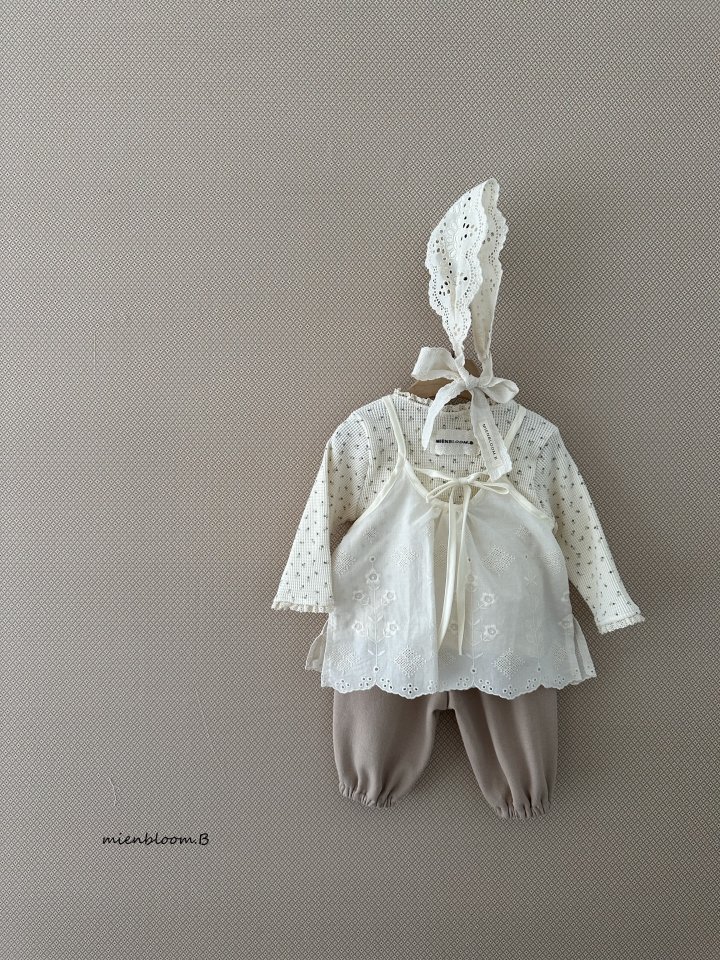 Mienbloom B - Korean Baby Fashion - #babywear - Bebe Point Jogger Pants - 5